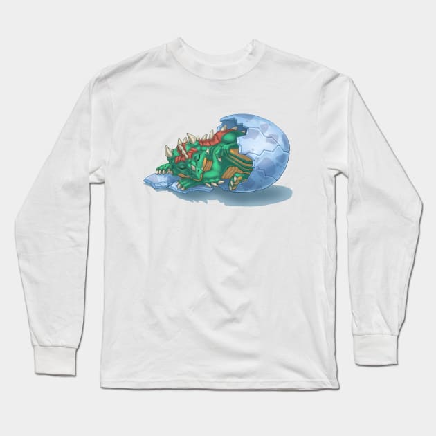 Dragon's Dreams Long Sleeve T-Shirt by LauralienArt